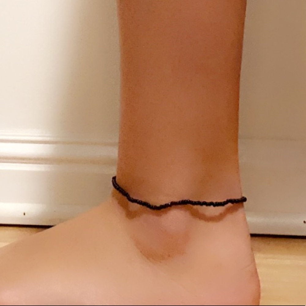 Beaded anklet